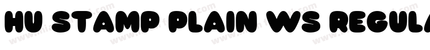 Hu Stamp Plain WS Regular字体转换